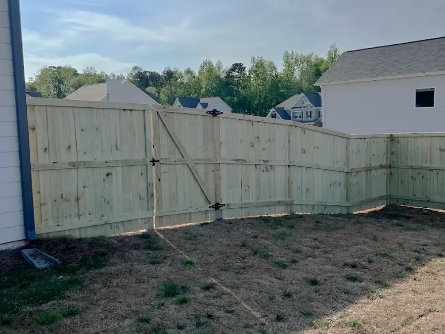Wood Fence Installation